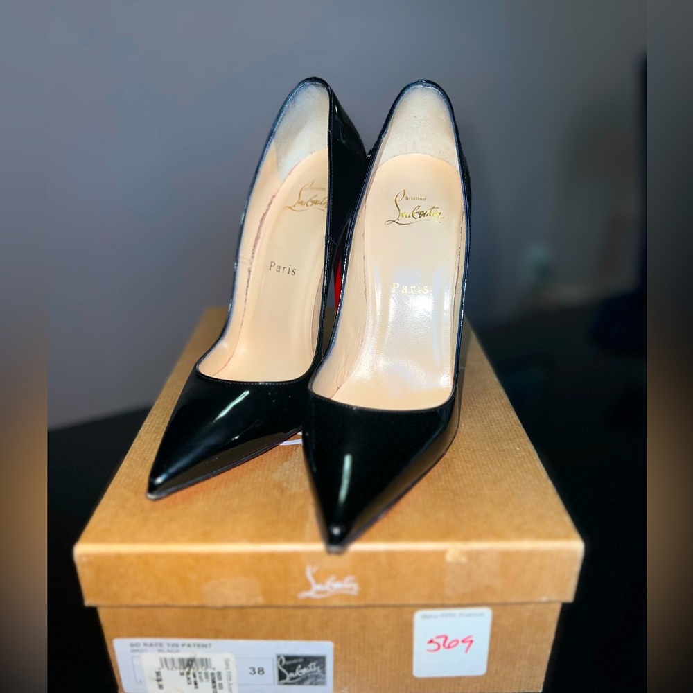 Christian Louboutin So Kate Black Size 8